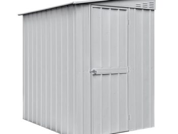 KOVINSKA VRTNA HIKA GLOBEL LEANTO 56 SREBRNA 145 X G172 X V204 CM
